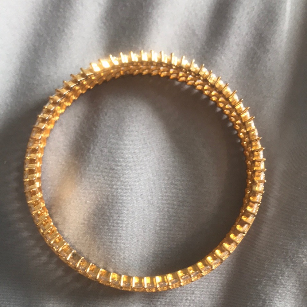 Gold Bangles - Picture 3 of 4
